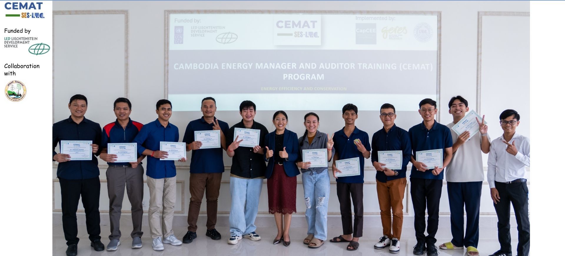 Certified Energy Manager Training Program slide